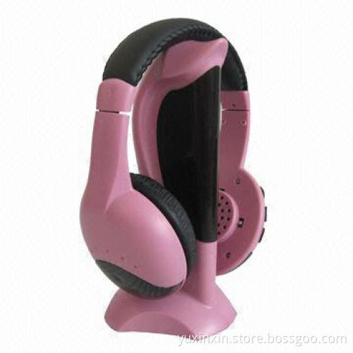 FM 5-in-1 Wireless Headphones with Frequency Response of 20 to 20,000Hz